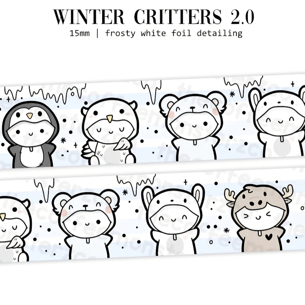 The Coffee Monsters Co (TCMC) Washi Tape